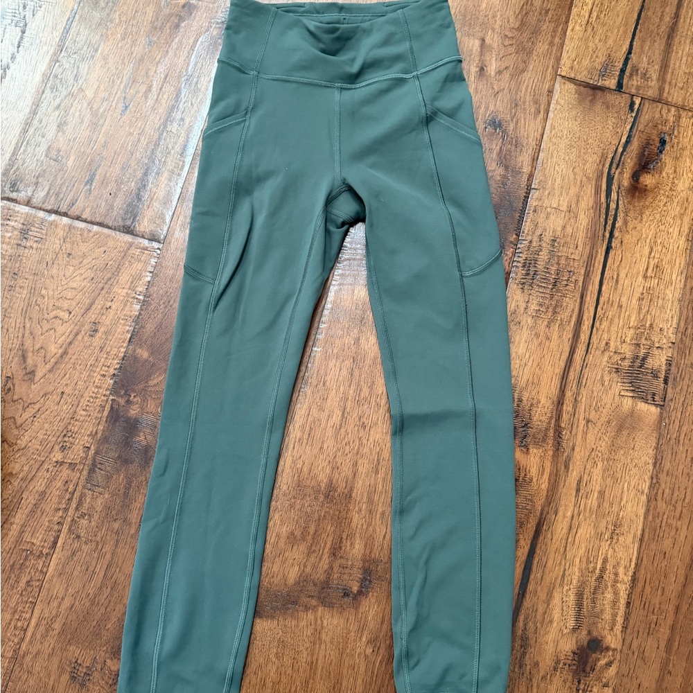 Lululemon Athletica Green Leggings